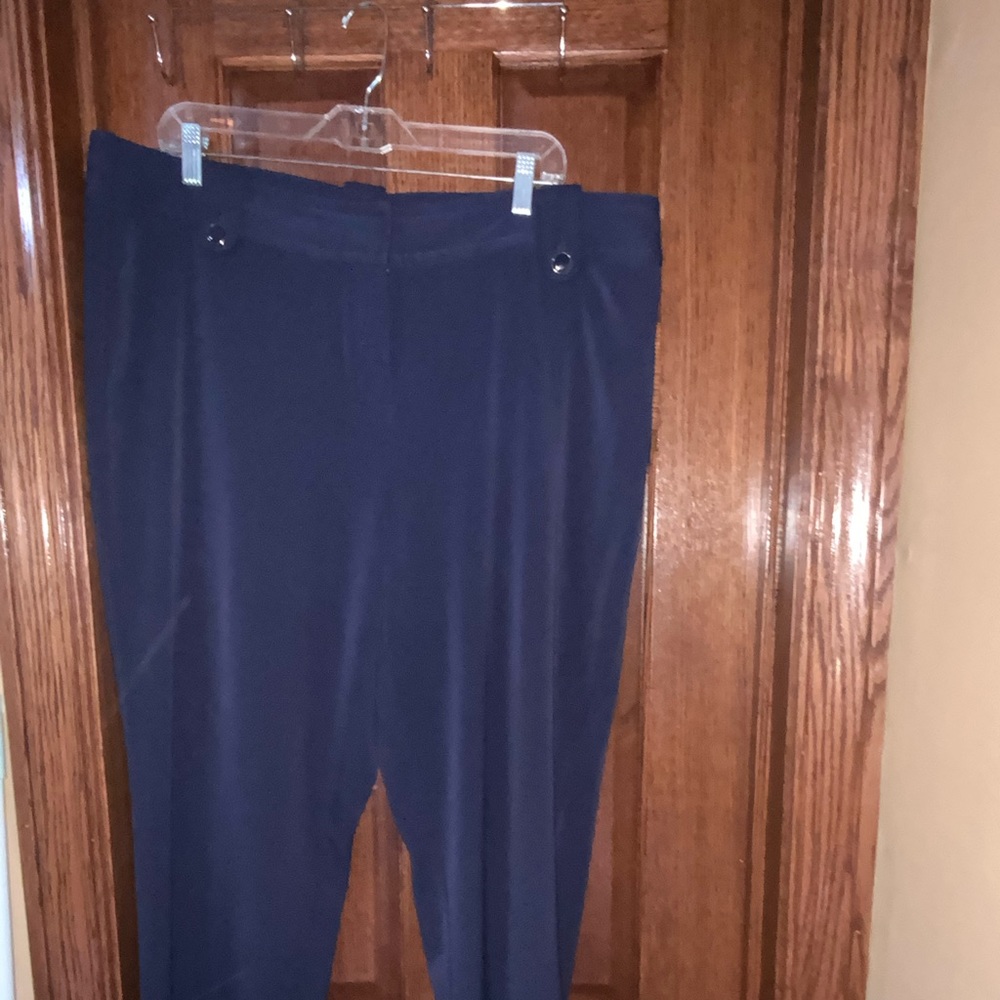 Hanes Navy Blue Women’s Dress Pants Just My Size Size 20W [LIKE NEW]